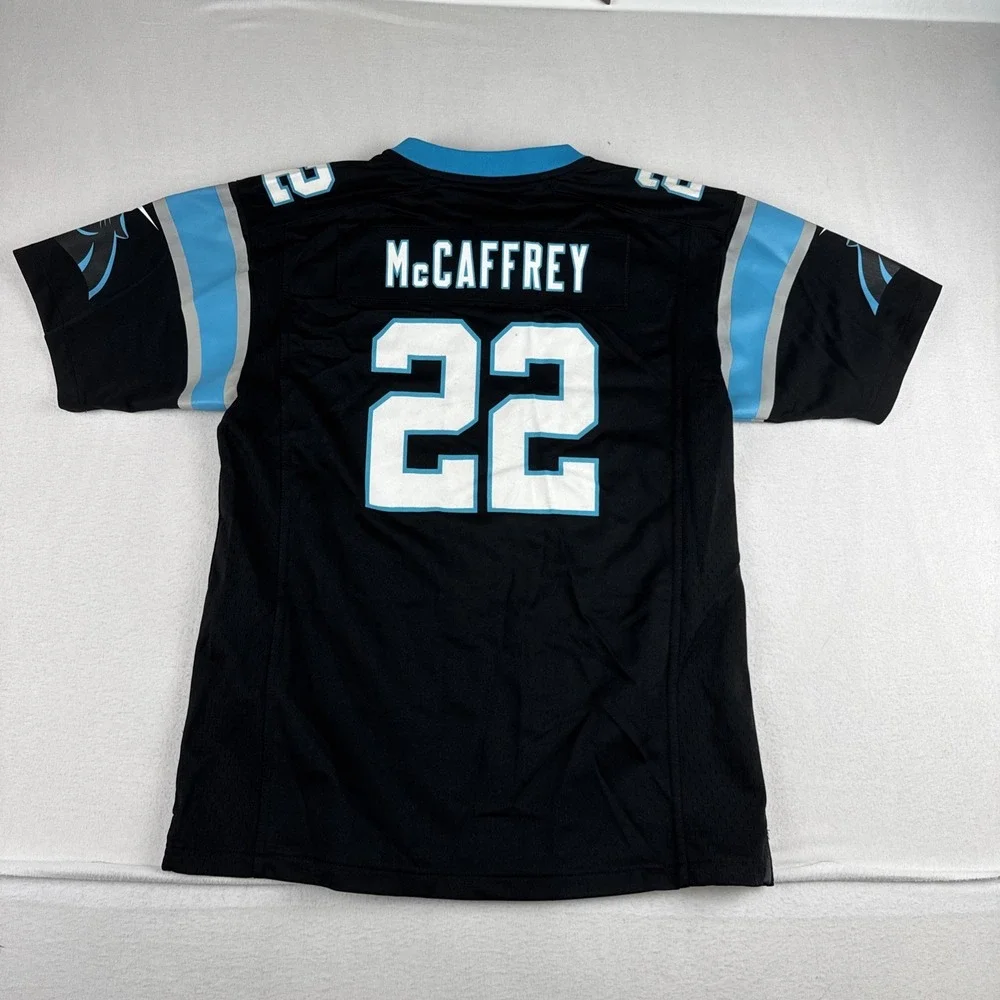 Christian McCaffrey Carolina Panthers Boys XL  Nike NFL Jersey Black (18/20)